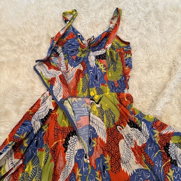 Trashy Diva L'Amour Dress in Crane Print - Size 0 - Picture 5 of 9